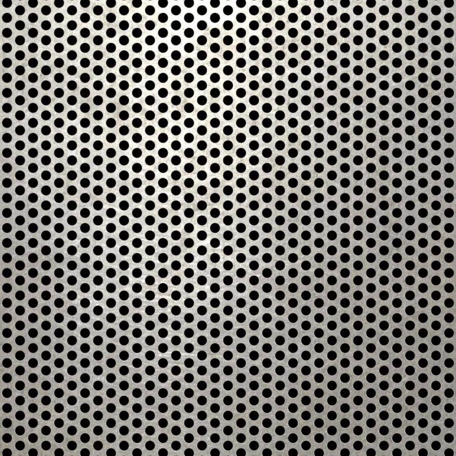 RO-192 Round Staggered Perforated Stainless Steel Sheet