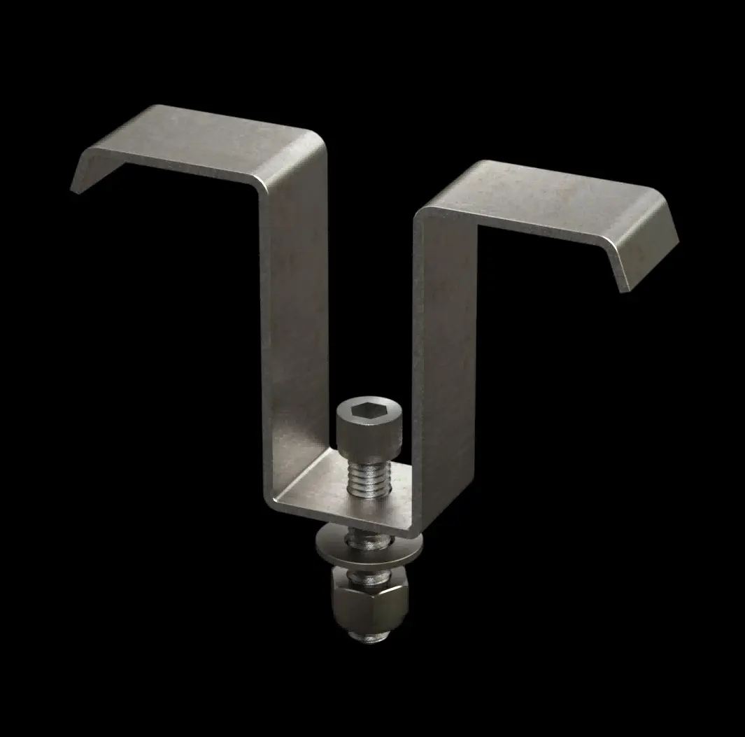 ACC044 316 Stainless Steel Type MT-5020 Saddle Clip for FRP Grating industrial grating product detail