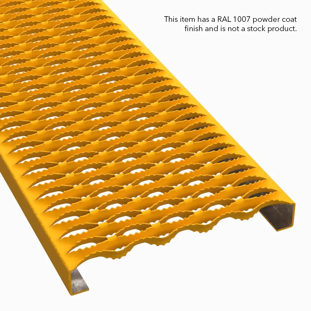 PLA006 Pre-Galvanized Steel Serrated 11-3/4" Wide Plank Grating thumbnail 5