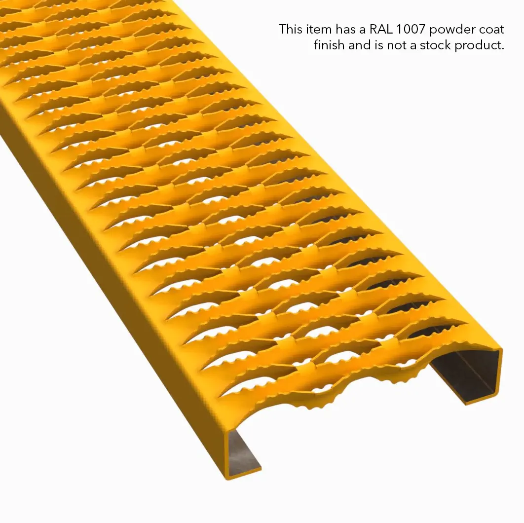 miniatura PLA026 acciaio al carbonio HRPO dentato 7" Wide plank grigliato 5