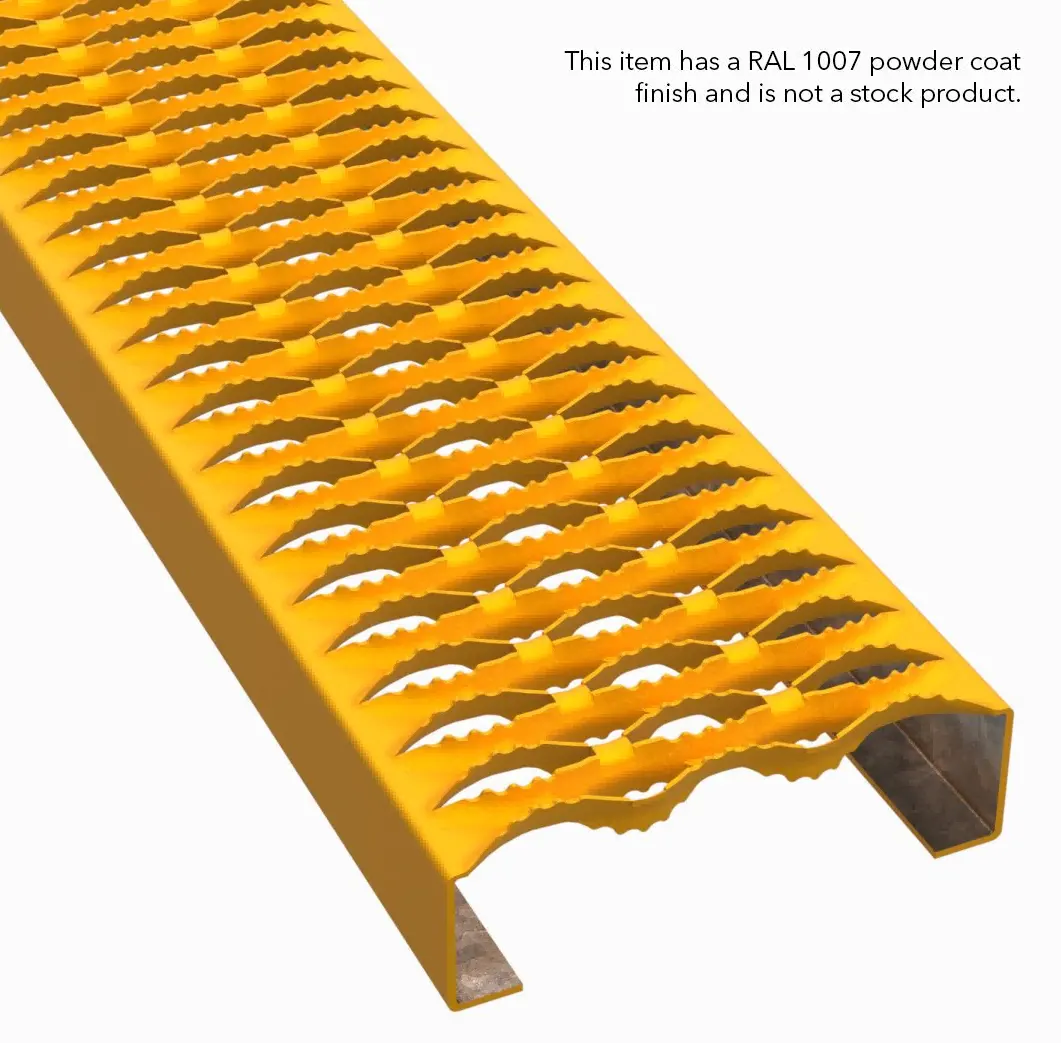 Miniatura de PLA055 acero pregalvanizado dentado 7" Wide plank rejilla 5