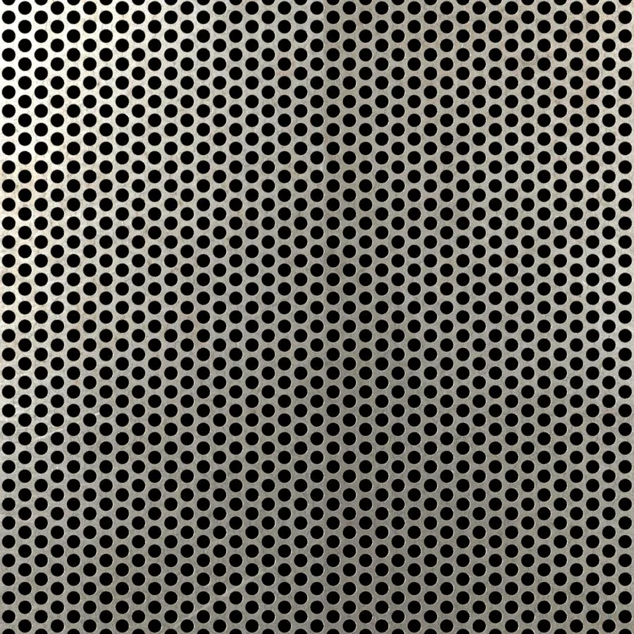 RO-117 Round Staggered Perforated Carbon Steel Sheet