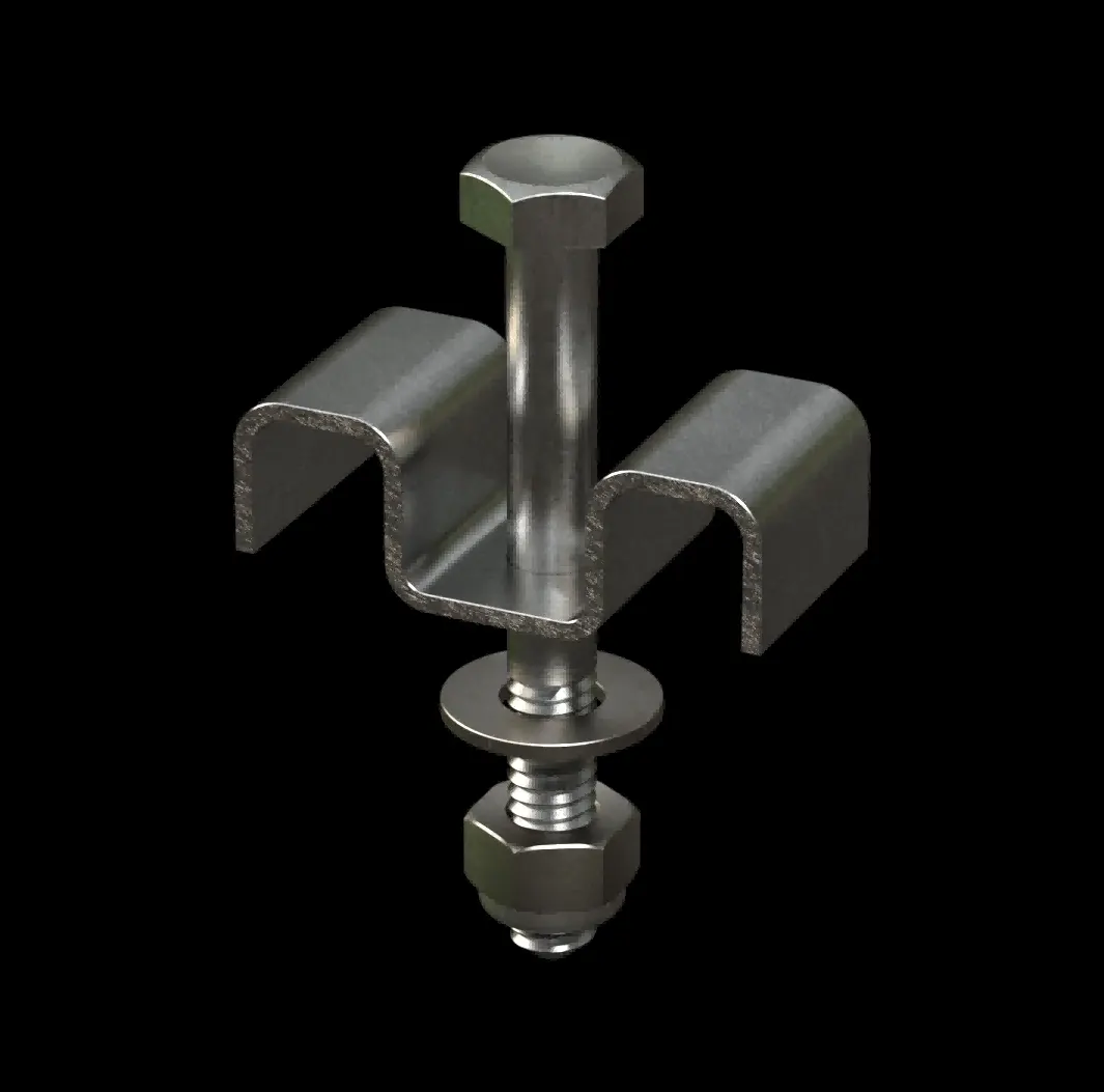 ACC035 316 Stainless Steel Type M1 Saddle Clip for FRP Grating industrial grating product detail
