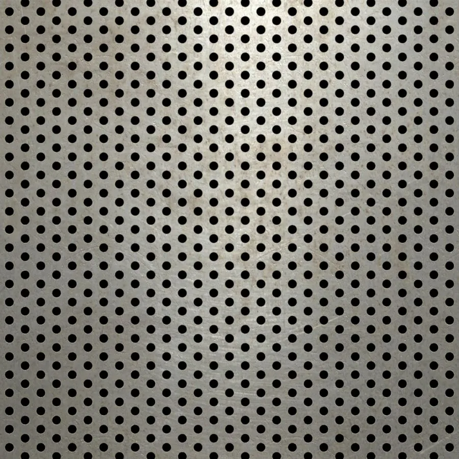 RO-184 Round Staggered Perforated Carbon Steel Sheet