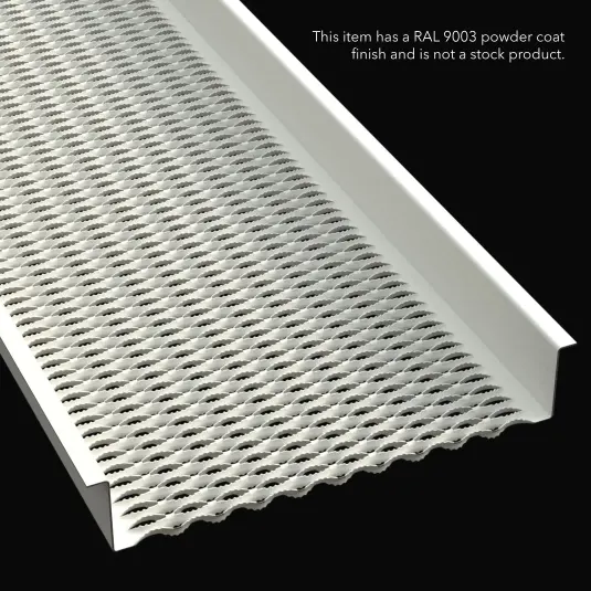 PLA016 Pre-Galvanized Steel Serrated 24" Wide Walkway Grating thumbnail 4