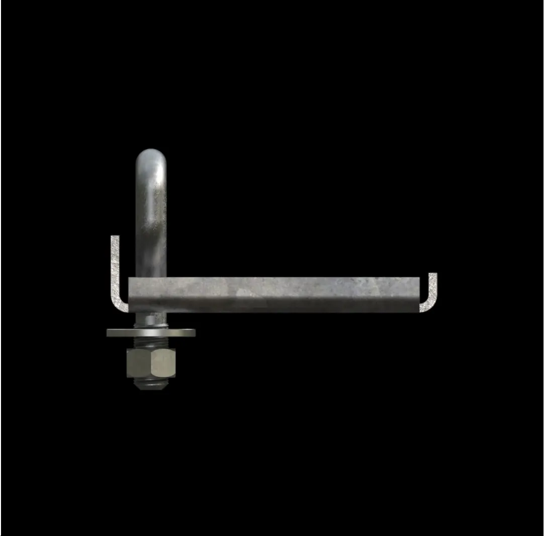 miniatura ACC133 ACA-15 assieme ancoraggio e morsetto per grigliato plank 8
