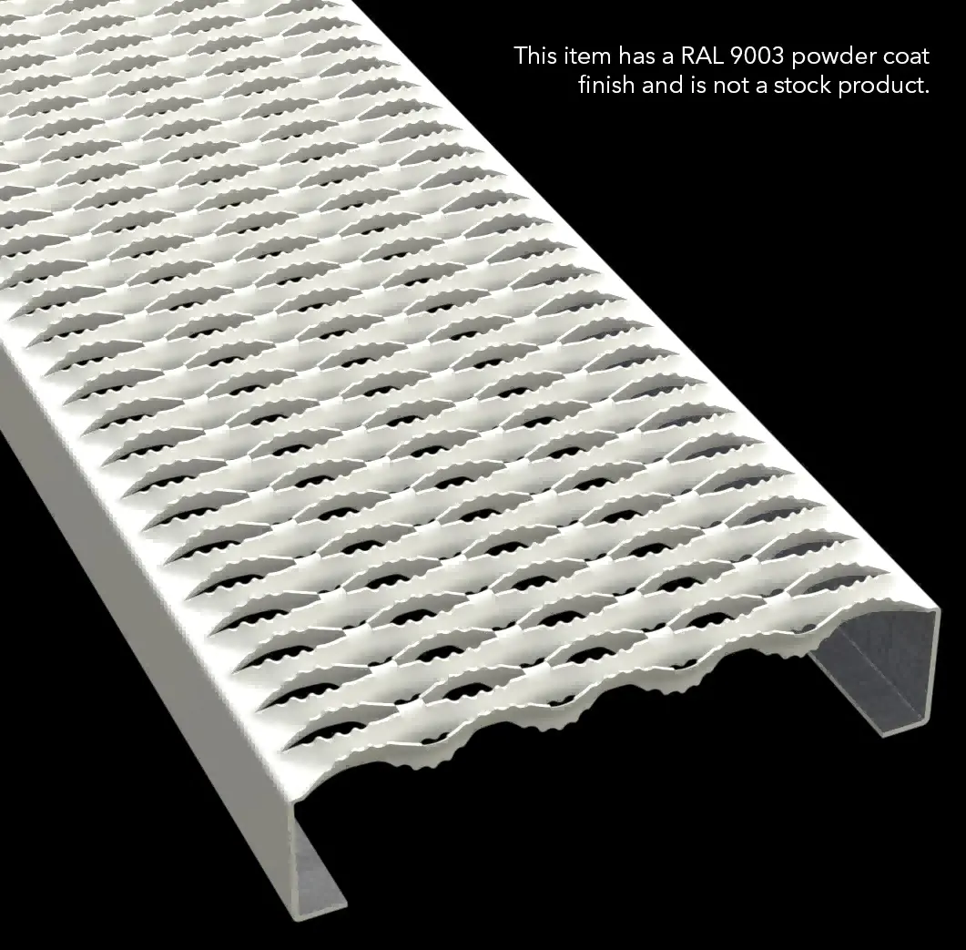 PLA106 5052-H32 Aluminum Serrated 11-3/4" Wide Plank Grating thumbnail 4