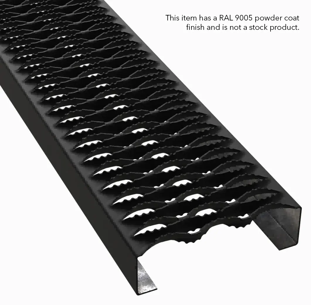 Miniatura de PLA070 acero pregalvanizado dentado 7" Wide plank rejilla 5