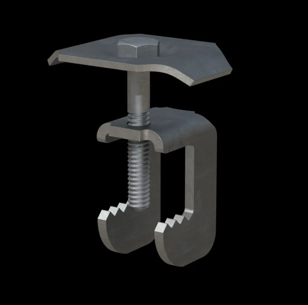 ACC017 Galvanized Steel Type GG1E Saddle Clip for Bar Grating thumbnail 2