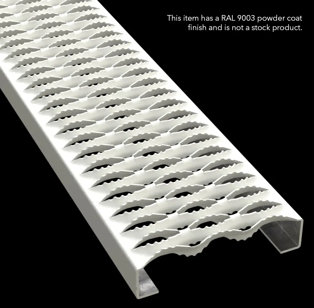 Miniatura de PLA060 acero pregalvanizado dentado 7" Wide plank rejilla 4