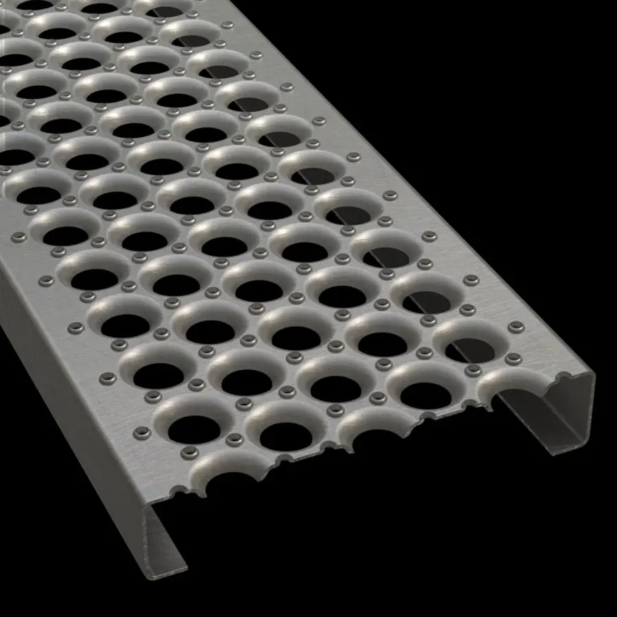 PLA064 HRPO Carbon Steel Slip-Resistant 10" Wide Plank Grating