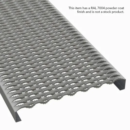 PLA015 5052-H32 Aluminum Serrated 18-3/4" Wide Plank Grating thumbnail 3