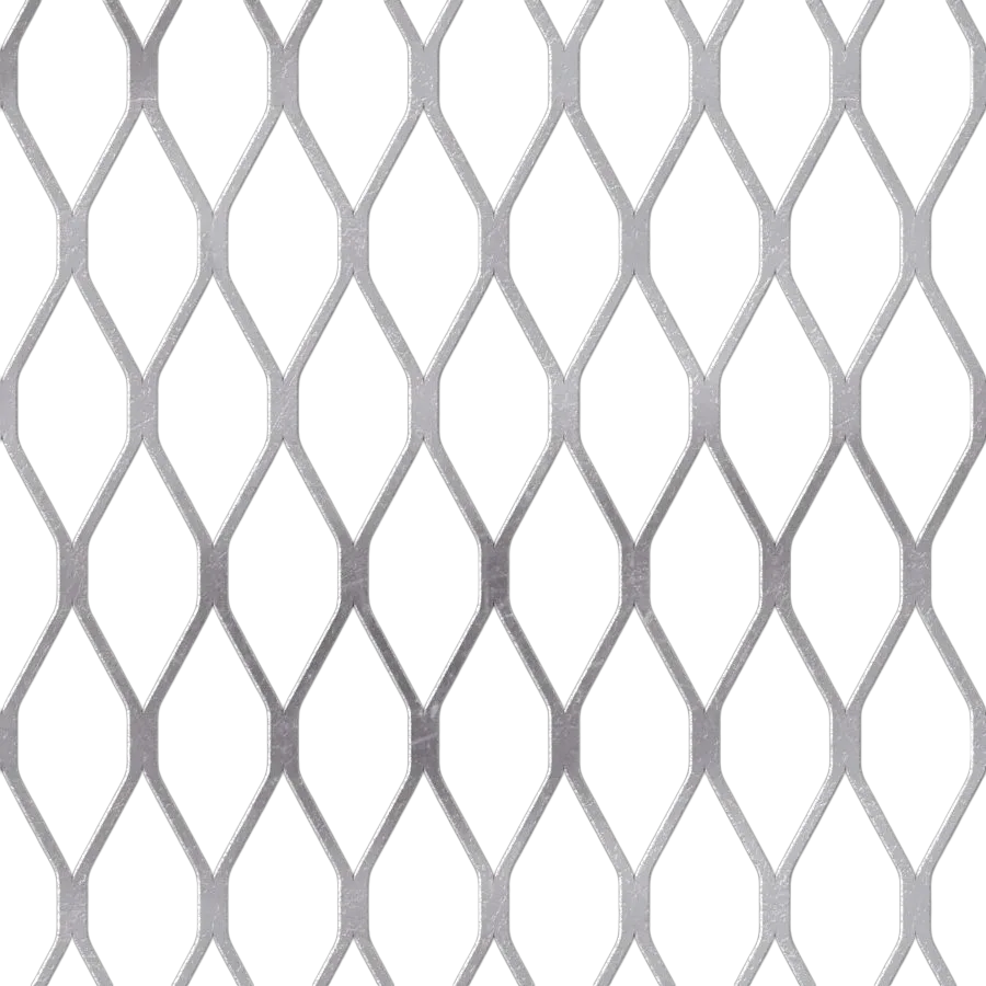 51F1746AL Flattened Aluminum Expanded Metal