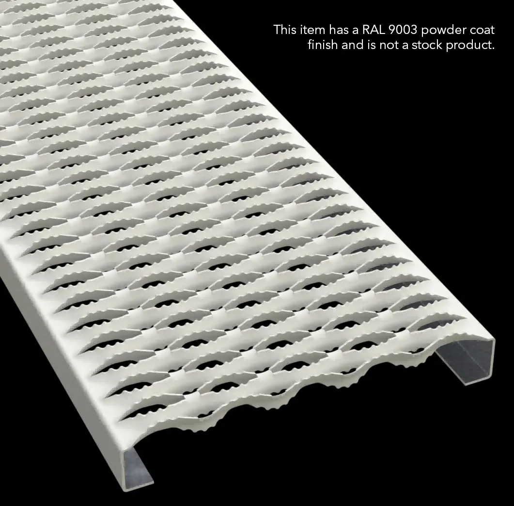 PLA101 5052-H32 Aluminum Serrated 11-3/4" Wide Plank Grating thumbnail 4