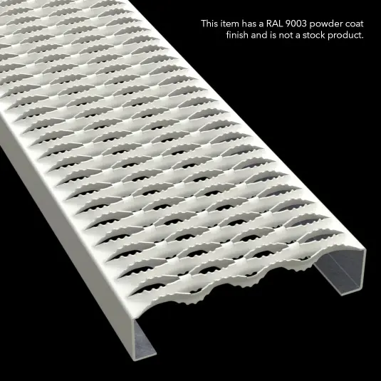 Miniatura de PLA003 aluminio 5052-H32 dentado 9-1/2" Wide plank rejilla 4