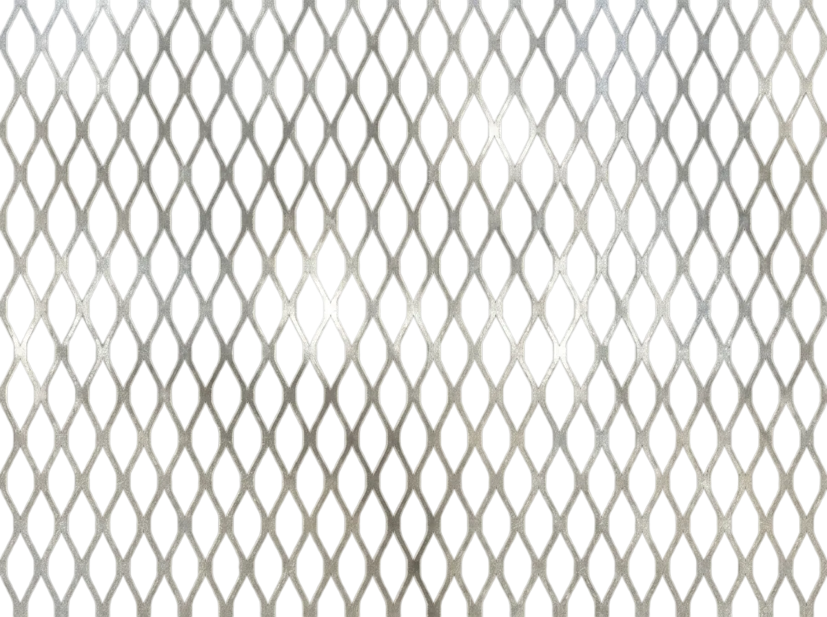 09F2566SS Flattened Stainless Steel Expanded Metal