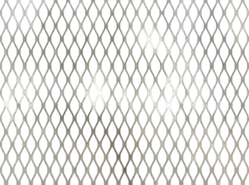 09F2566SS Flattened Stainless Steel Expanded Metal