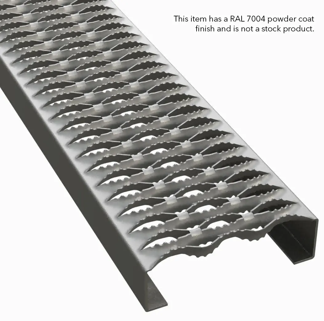 miniatura PLA131 acciaio al carbonio HRPO dentato 7" Wide plank grigliato 3