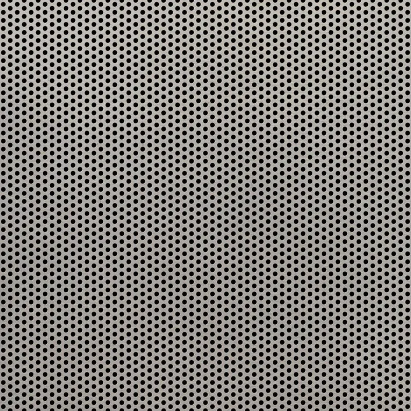 RO-206 Round Staggered Perforated Stainless Steel Sheet