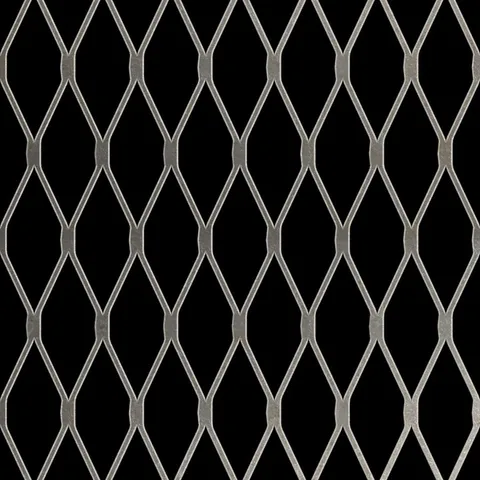 16F2057CS Flattened Carbon Steel Expanded Metal thumbnail 2