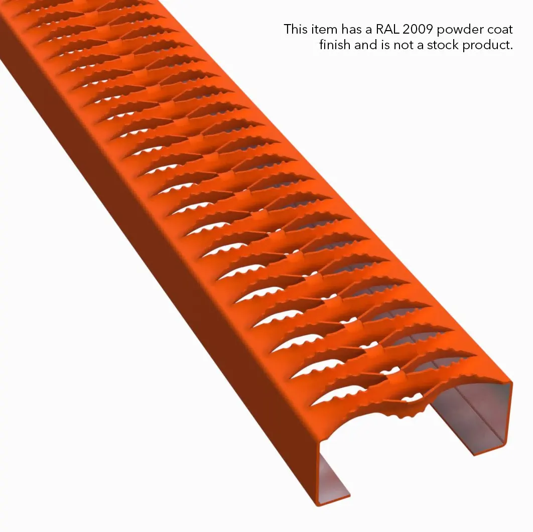 PLA023 5052-H32 Aluminum Serrated 4-3/4" Wide Plank Grating thumbnail 6