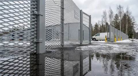 Nordic Industrial Warehouse Perimeter Security Fencing thumbnail 4