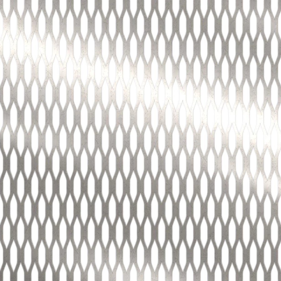 18F0417SS Flattened Stainless Steel Expanded Metal
