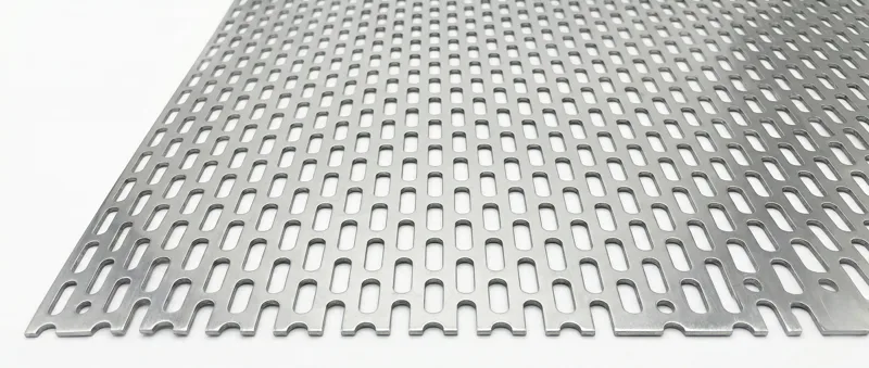 Slot Perforated Metal Panel Standard Sizes