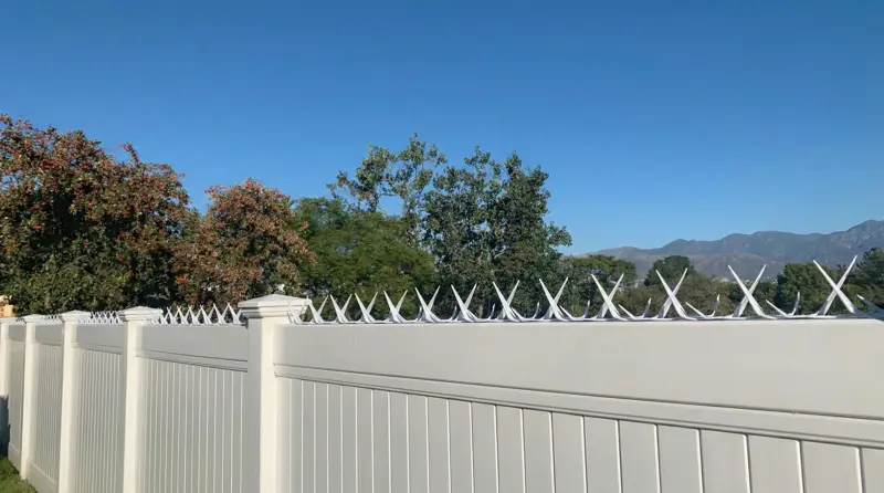 Anti-climb spike strips