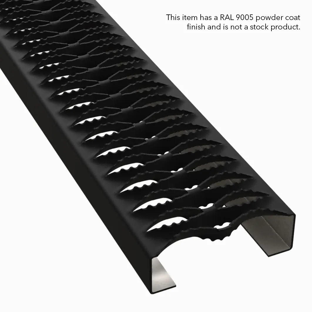 PLA024 HRPO Carbon Steel Serrated 4-3/4" Wide Plank Grating thumbnail 2