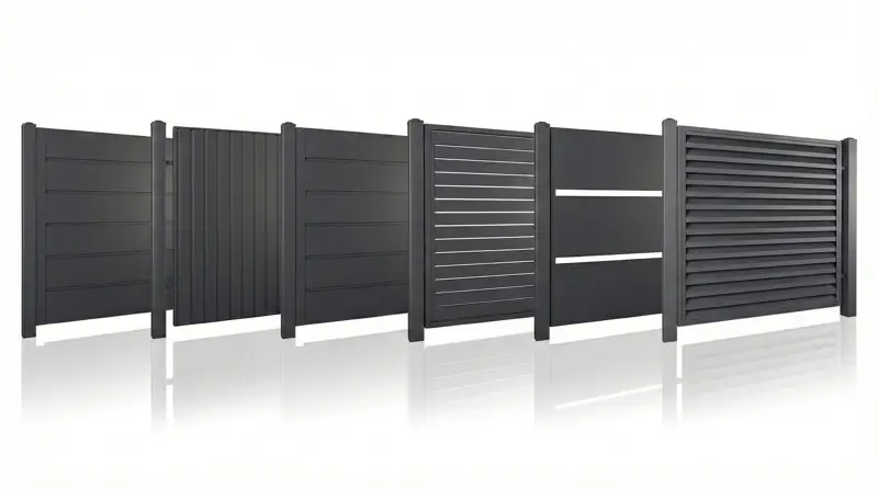 Recinzione schermante da giardino - Professional ornamental-steel-fencing fencing system