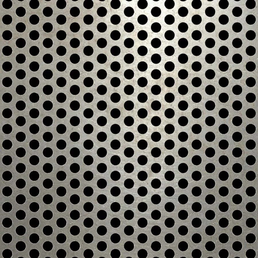 RO-007 Round Staggered Perforated Carbon Steel Sheet