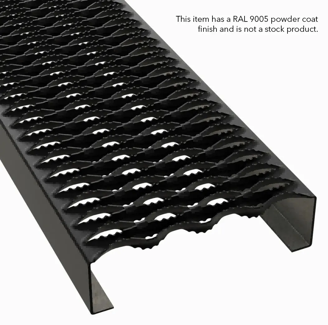 PLA142 HRPO Carbon Steel Serrated 9-1/2" Wide Plank Grating thumbnail 2