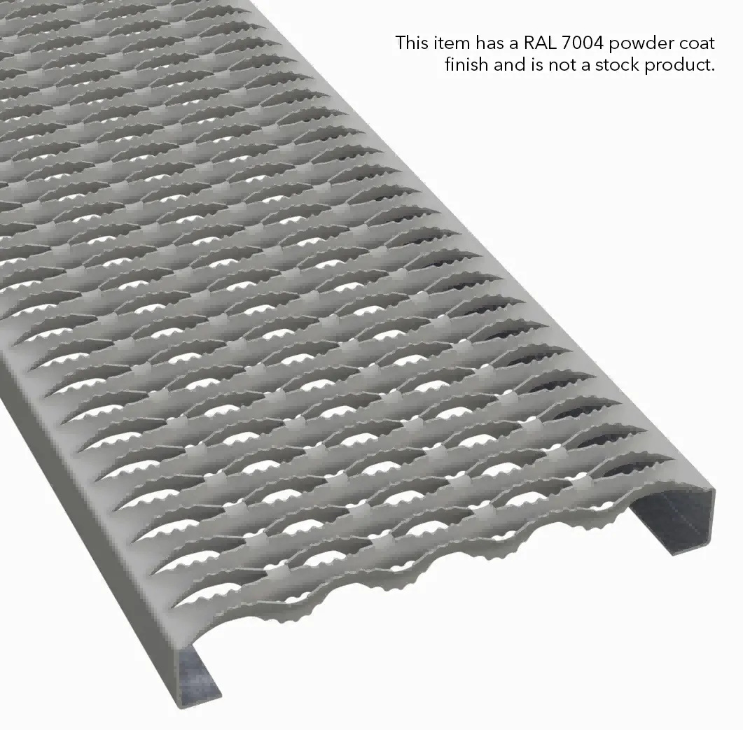 PLA101 5052-H32 Aluminum Serrated 11-3/4" Wide Plank Grating thumbnail 3