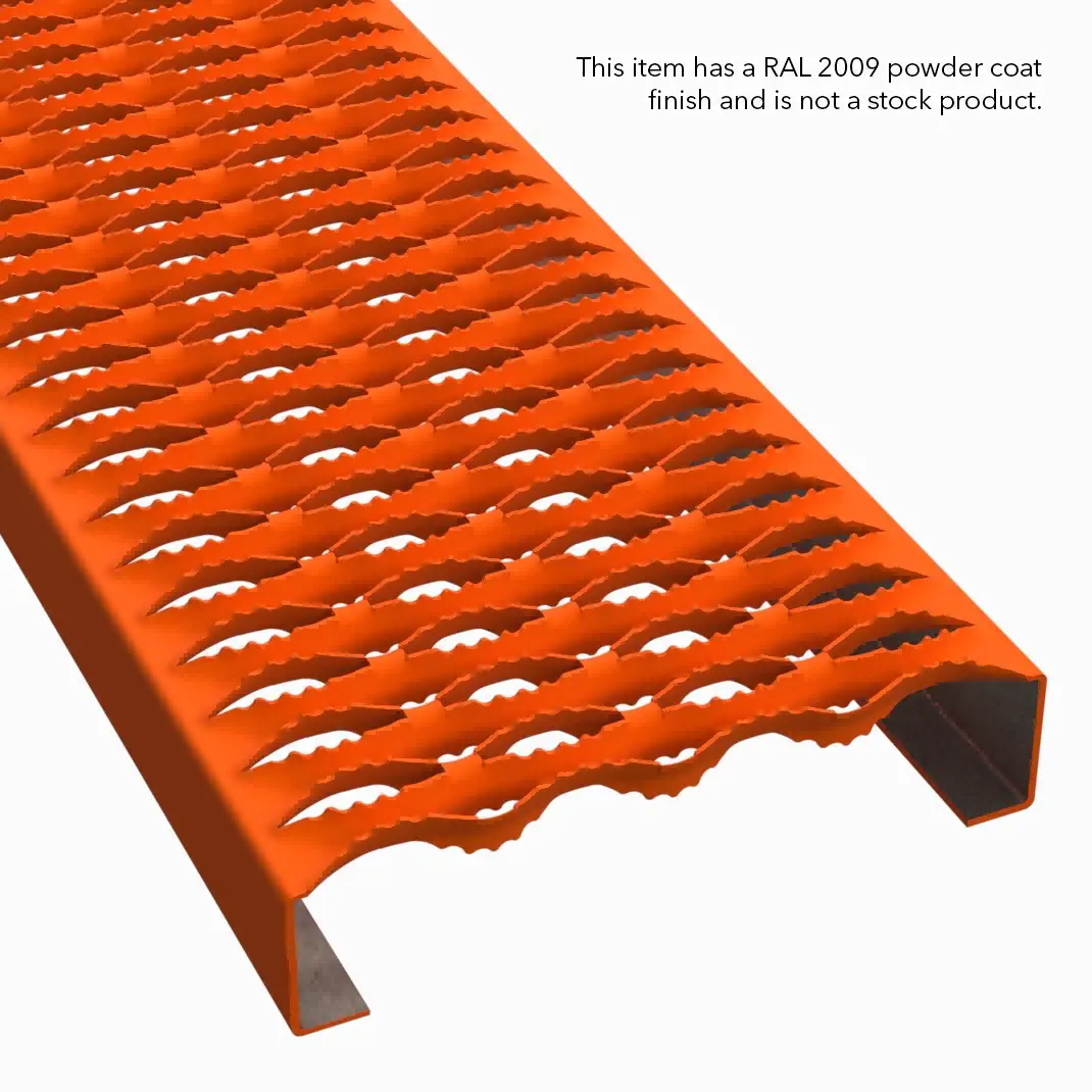 PLA017 HRPO Carbon Steel Serrated 9-1/2" Wide Plank Grating thumbnail 6