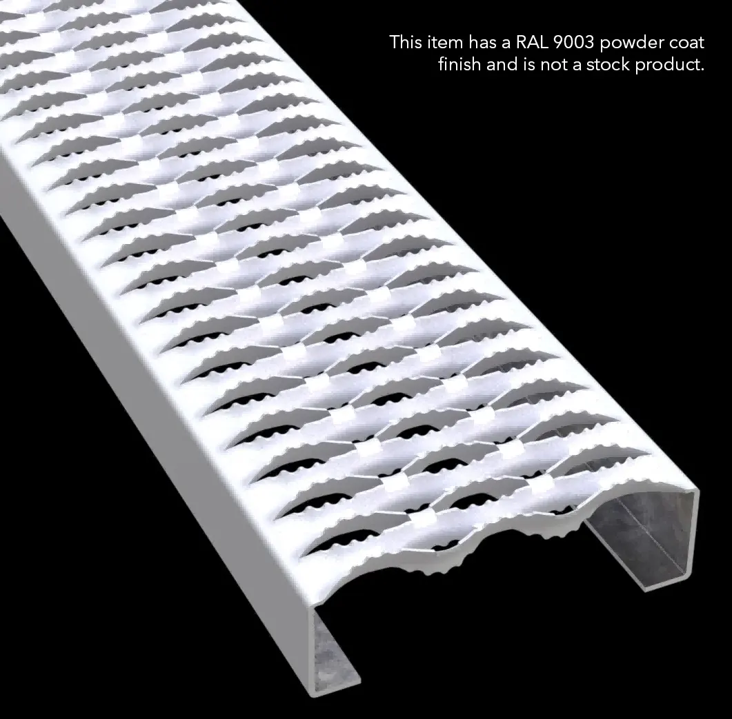 Miniatura de PLA055 acero pregalvanizado dentado 7" Wide plank rejilla 4