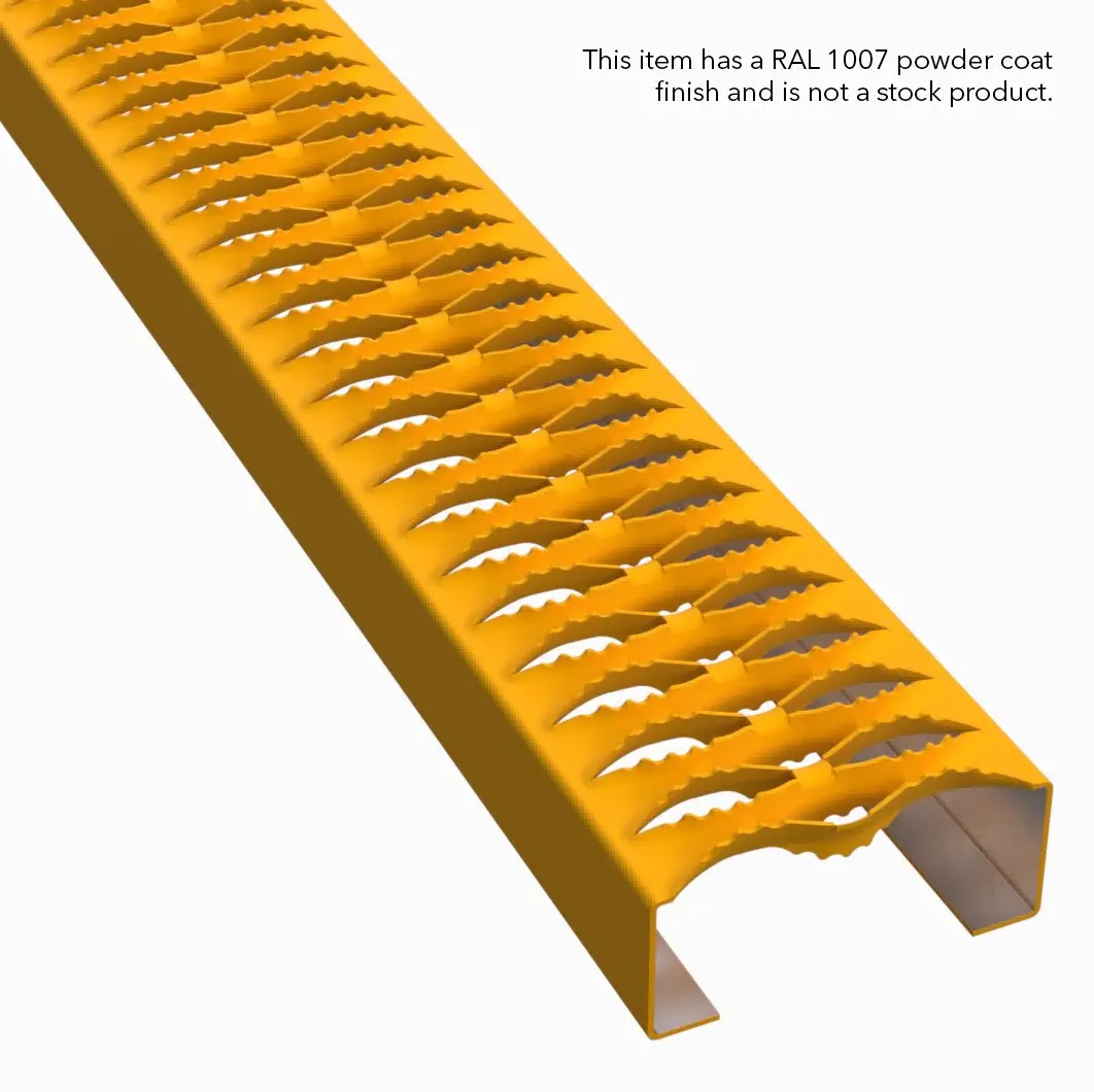 PLA023 5052-H32 Aluminum Serrated 4-3/4" Wide Plank Grating thumbnail 5