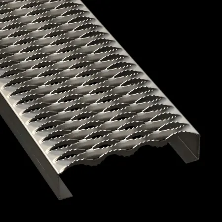 PLA003 5052-H32 Aluminum Serrated 9-1/2" Wide Plank Grating grating product