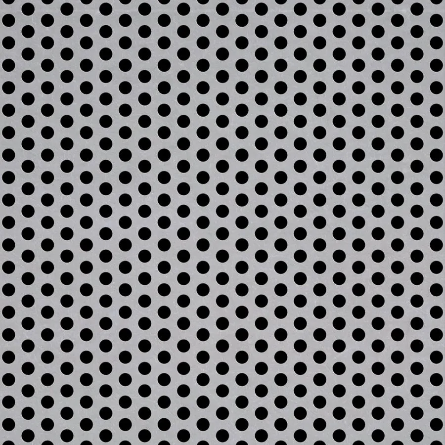 RO-131 Round Staggered Perforated Aluminum Sheet