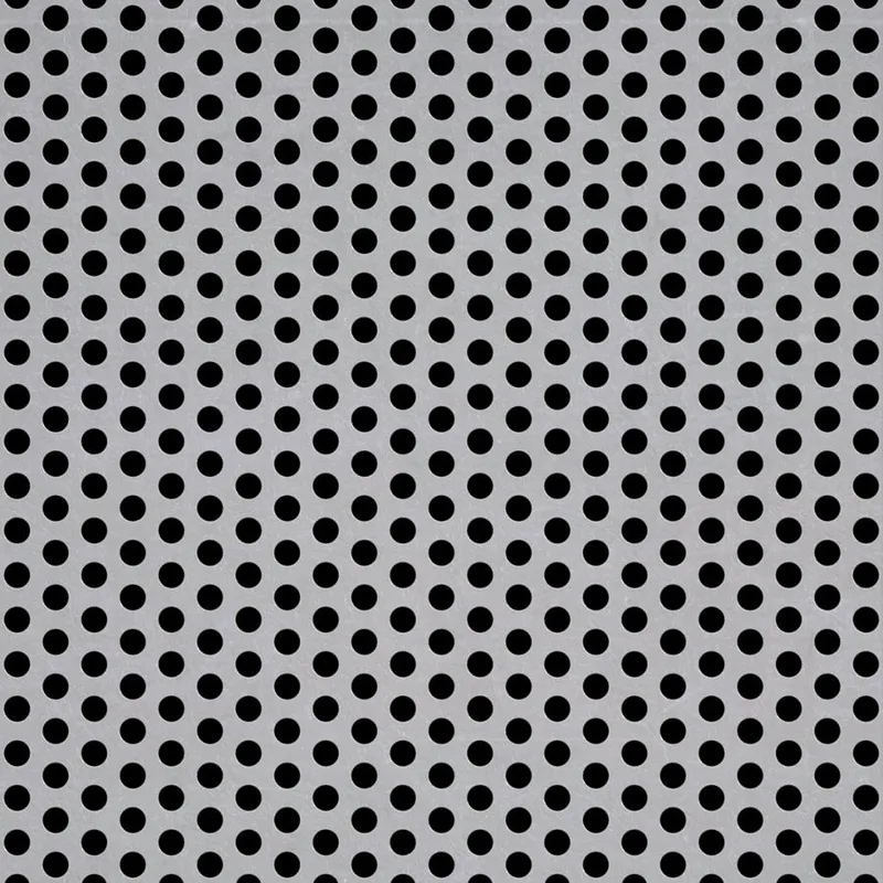RO-131 Round Staggered Perforated Aluminum Sheet