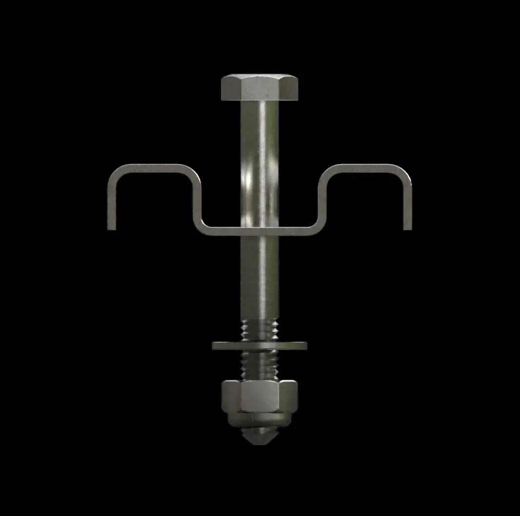 ACC005 316 Stainless Steel Type M2 Saddle Clip for FRP Grating thumbnail 5