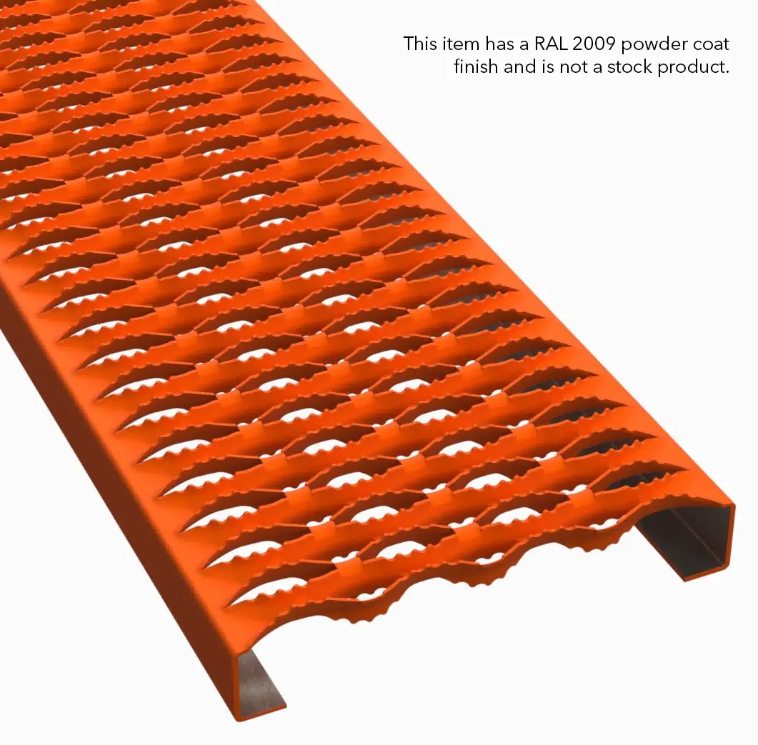 PLA042 HRPO Carbon Steel Serrated 9-1/2" Wide Plank Grating thumbnail 6
