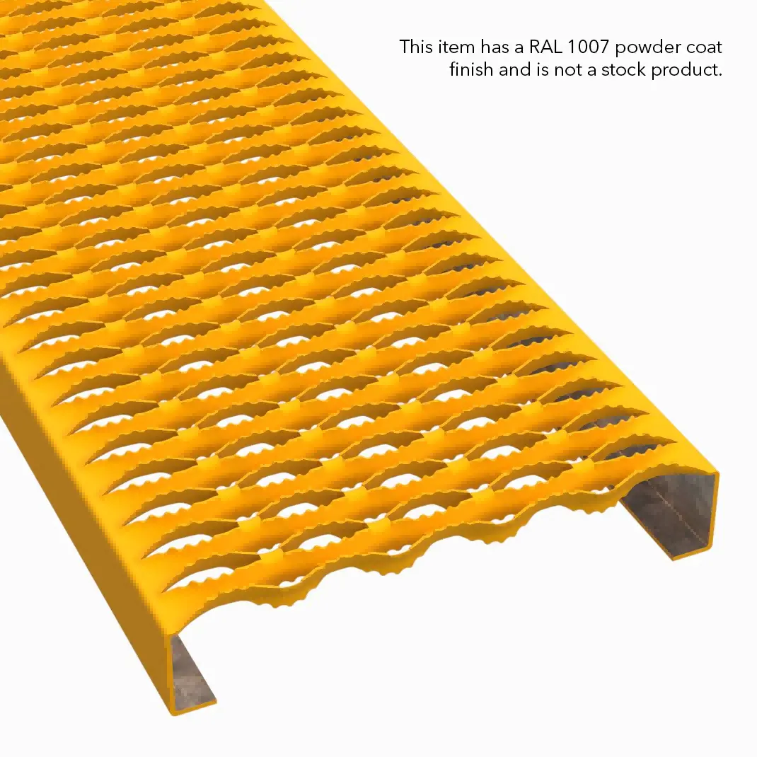 Miniatura de PLA011 acero pregalvanizado dentado 11-3/4" Wide plank rejilla 5