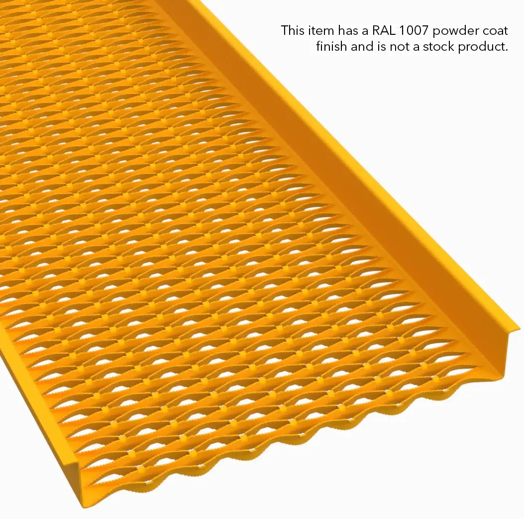 miniatura PLA121 acciaio pre-zincato dentato 30" Wide passerella pesante grigliato 5