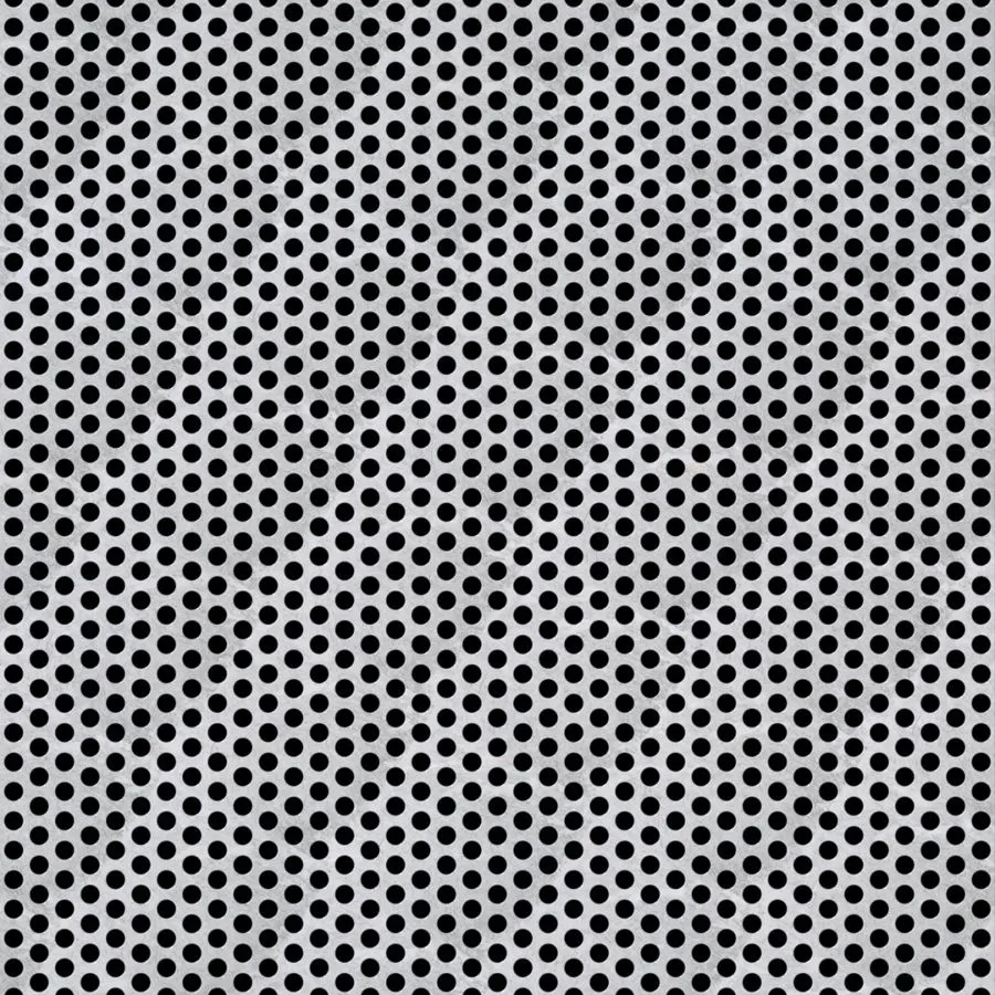 RO-065 Round Staggered Perforated Aluminum Sheet
