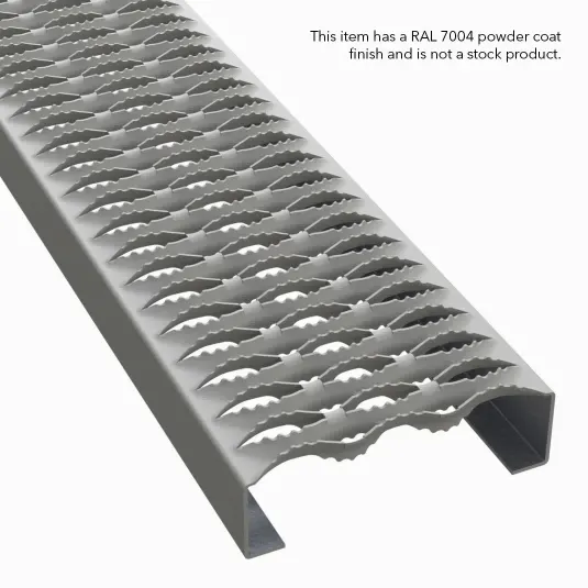 Miniatura de PLA004 aluminio 5052-H32 dentado 7" Wide plank rejilla 3