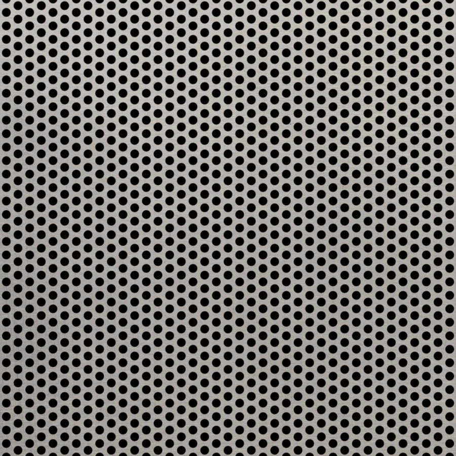 RO-218 Round Staggered Perforated Stainless Steel Sheet