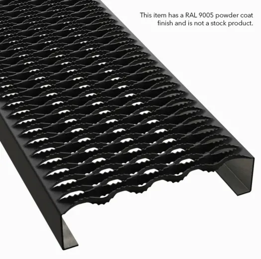 PLA135 HRPO Carbon Steel Serrated 11-3/4" Wide Plank Grating thumbnail 2