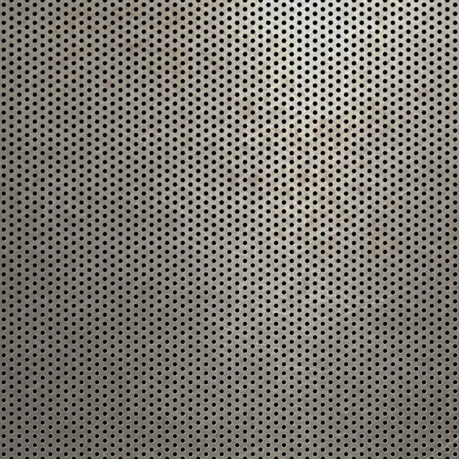 RO-054 Round Staggered Perforated Carbon Steel Sheet