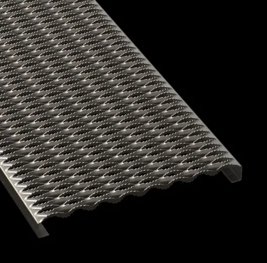 PLA076 فولاذ كربوني HRPO مسنن 18-3/4" بعرض لوح شبك